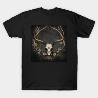 Stag wreath T-Shirt